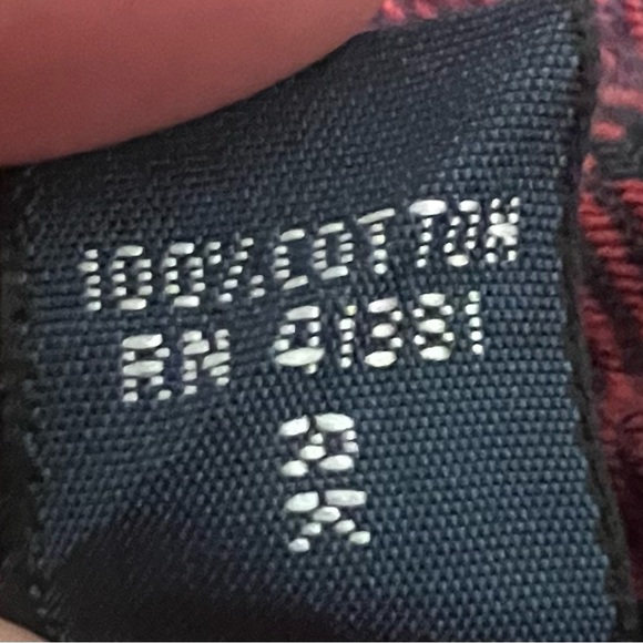 Polo Ralph Lauren Men’s XL Red Black Plaid Flannel Button Shirt Heavyweight - Picture 5 of 10